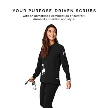 Stylish Women’s Scrub Jacket - FIGS Bellery Collection