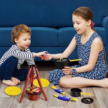 Kids Play Tent with Camping Toys for Toddlers Indoor Outdoor Fun