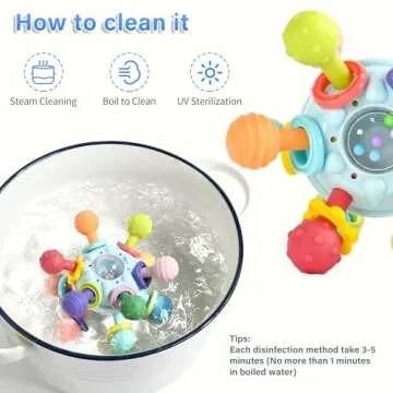 Baby Sensory Teething Toys for Infants - Perfect Gift