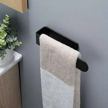 Taozun Hand Towel Holder for Elegant Bathroom Storage