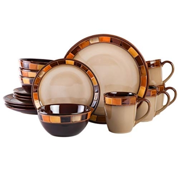 Gibson Casa Estebana 16-Piece Dinnerware Set Service for 4