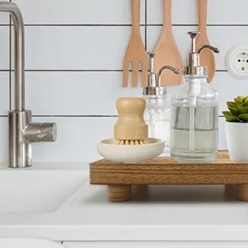 Handmade Wooden Tray for Stylish Kitchen and Bathroom