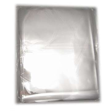 mollensiuer 100Pcs 12x16 Clear Cello/Cellophane Bags Treat Bag for Bakery,Cookie, Candies, Party Fav...
