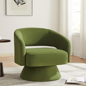 Stylish CHITA Swivel Accent Chair for Living Room