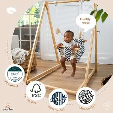 Avenlur Spruce Baby Swing Set - Safe and Portable Fun