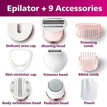 Philips Epilator Series 8000 5 in 1 Shaver and Trimmer