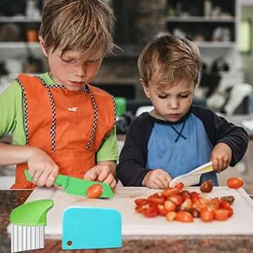 Kids Kitchen Knife Set for Safe Cooking Fun
