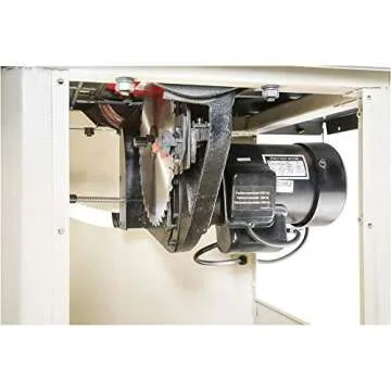 Shop Fox W1837 10" 2 hp Open-Stand Hybrid Table Saw