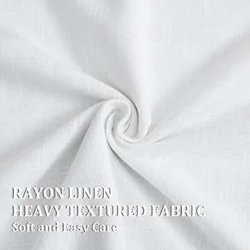 Vision Home White Pinch Pleated Full Blackout Curtains Thermal Insulated Window Curtains 108 inch for Living Room Bedroom Room Darkening Pinch Pleat Drapes with Hooks Back Tab 2 Panel 40" Wx108 L