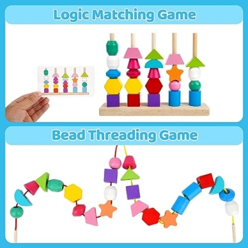Montessori Wooden Toy Set for Early Learning Fun
