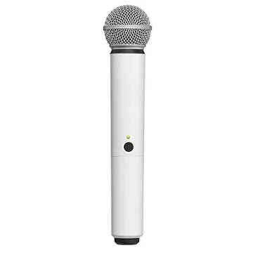 Shure WA713-WHT Colored Handle Only for BLX2/SM58 and BLX2/BETA58A Wireless Transmitters (White)