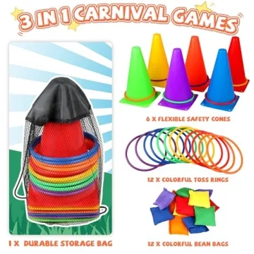 31 PCS Kid's Carnival Game Set for Birthday Fun
