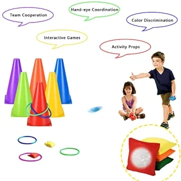 31 PCS Kid's Carnival Game Set for Birthday Fun