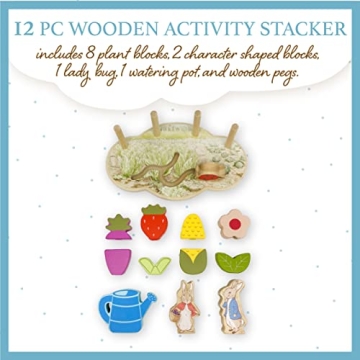 Kids Preferred Peter Rabbit Montessori Wooden Activity Stacker