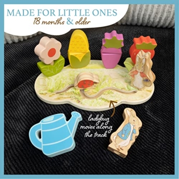 Kids Preferred Peter Rabbit Montessori Wooden Activity Stacker