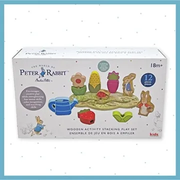 Kids Preferred Peter Rabbit Montessori Wooden Activity Stacker