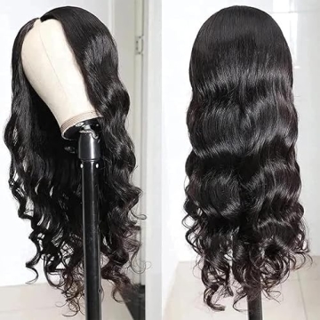Xagujpo V Part Wig Human Hair Body Wave Wigs for Women
