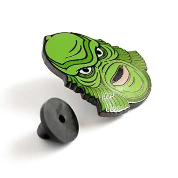 Pinsanity Creature from the Black Lagoon Horror Enamel Lapel Pin