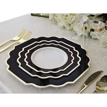 Elegant Disposable Vintage Plates for Any Occasion