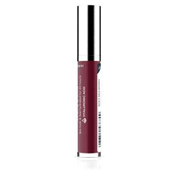 Neutrogena Hydro Boost Moisturizing Lip Gloss, Hydrating Non-Stick and Non-Drying Luminous Tinted Lip Shine with Hyaluronic Acid to Soften and Condition Lips, 100 Soft Mulberry, 0.10 oz