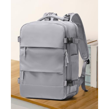 Coowoz Large Travel Backpack for Women & Men Fit Laptop