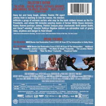 Point Break (1991) - Limited Edition Steelbook 4K Ultra HD + Blu-ray [4K UHD]