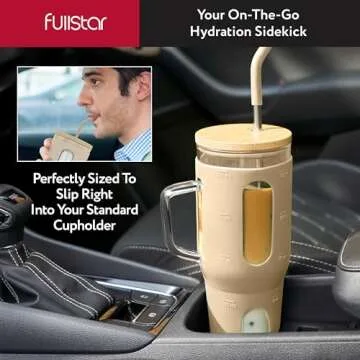 Fullstar Glass Tumblers for Stylish Hydration Solutions