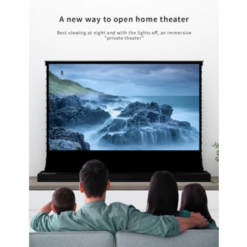 VIVIDSTORM 120" Projector Screen | Motorized Electric Screen