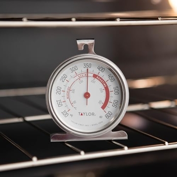 Taylor 5932 Large Dial Oven Thermometer for Accurate Baking