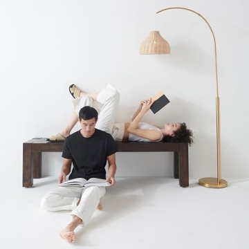 Brightech Lark Arc Lamp: Stylish Floor Lamp for Home