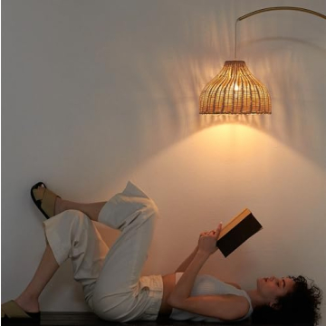 Brightech Lark Arc Lamp: Stylish Floor Lamp for Home