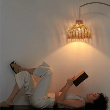 Brightech Lark Arc Lamp: Stylish Floor Lamp for Home