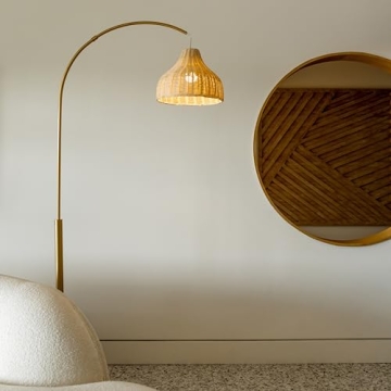 Brightech Lark Arc Lamp: Stylish Floor Lamp for Home