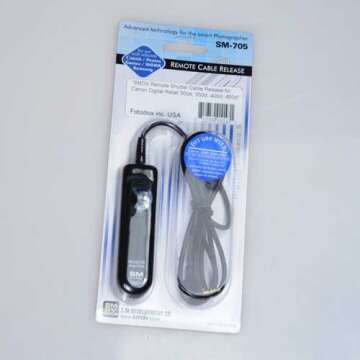 SMDV Remote Shutter Cable for Canon Rebel Cameras