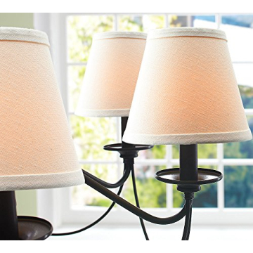 Elegant Small Lamp Shade Set of 6 for Chandeliers
