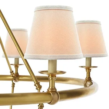 Elegant Small Lamp Shade Set of 6 for Chandeliers