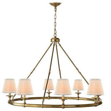 Elegant Small Lamp Shade Set of 6 for Chandeliers