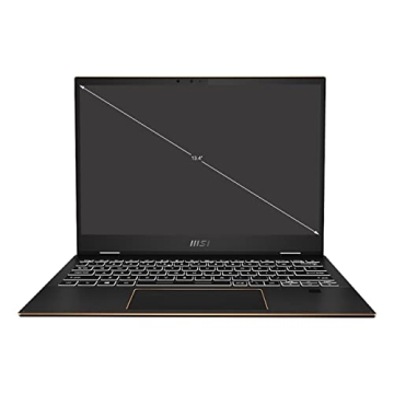 MSI Summit E13 Flip EVO Laptop: 13" Touch Screen, Intel i5, 16GB RAM, Ink Black