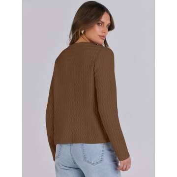 Chic Cropped Cardigan for Every Occasion - Caracilia