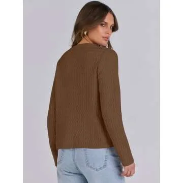 Chic Cropped Cardigan for Every Occasion - Caracilia