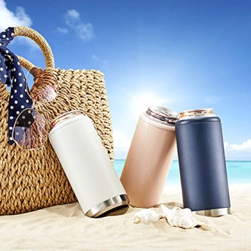 Maars Skinny Can Cooler - Stylish Stainless Steel Holder