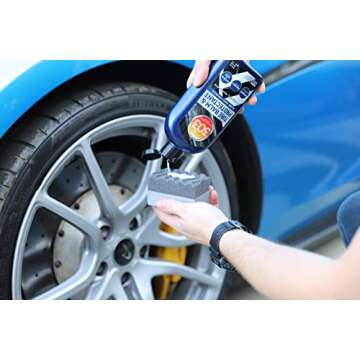 303 Products 39025 Tire Shine/Tire Dressing Applicator Pads - Perfect for Using to Apply Tire Shine, Tire Wet, Tire Gel, Or Tire Balm - Superior Product Application - Reduce Mess, 2 Pack , gray