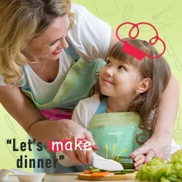 GONEJALL Kids Knife Set - Safe Cooking Tools for Little Chefs