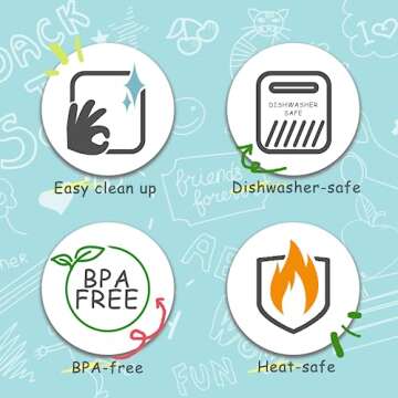 GONEJALL Kids Knife Set for Real Cooking, 4 Pieces Toddler Knife Set, Nylon Kitchen Baking Knife with Cutting Board, Firm Grip, Serrated Edges Kids Knives for Cutting Cakes, Fruit, Veggies & Bread