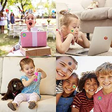 Reward Stickers for Teachers.1000 PCS Superhero Stickers for Kids in 8 Designs.1Inch School Stickers on Sheets.Teacher Supplies for Classroom, Motivational Stickers, Classwork Award Stickers.