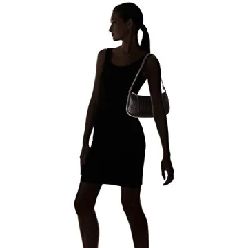 The Drop Women's Melanie Small Shoulder Bag, Black, One Size