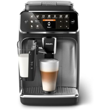 Philips 4300 Espresso Machine with LatteGo Frother - 8 Varieties