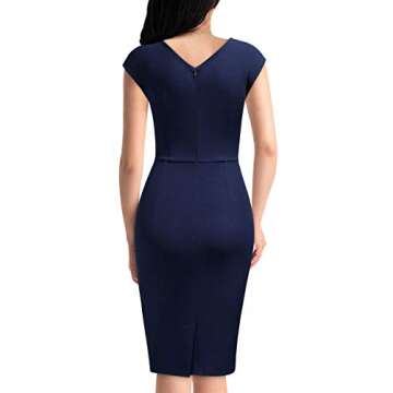 Miusol Vintage Slim Style Women's Business Pencil Dress
