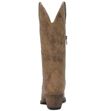 Trendy GLOBALWIN Camel Tan Cowboy Boots - Comfort & Style