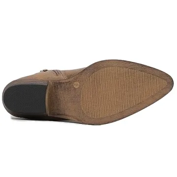 Trendy GLOBALWIN Camel Tan Cowboy Boots - Comfort & Style